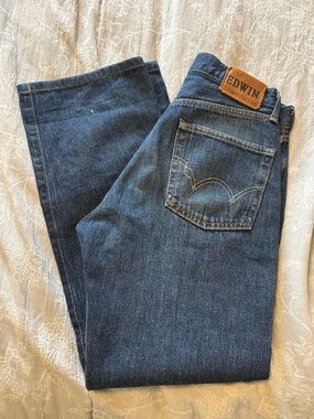 Edwin Men’s Indigo Straight Jeans